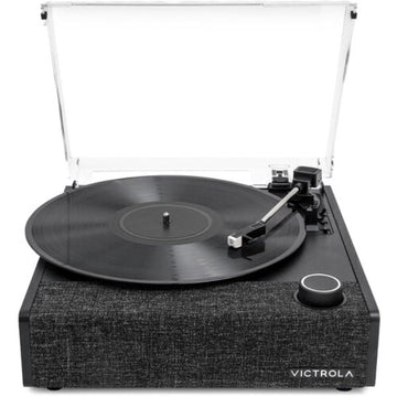 Victrola The Eastwood II Black VTA74 Bluetooth VinylTurntable Music Centre
