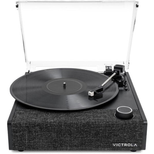 Victrola The Eastwood II Black VTA74 Bluetooth VinylTurntable Music Centre