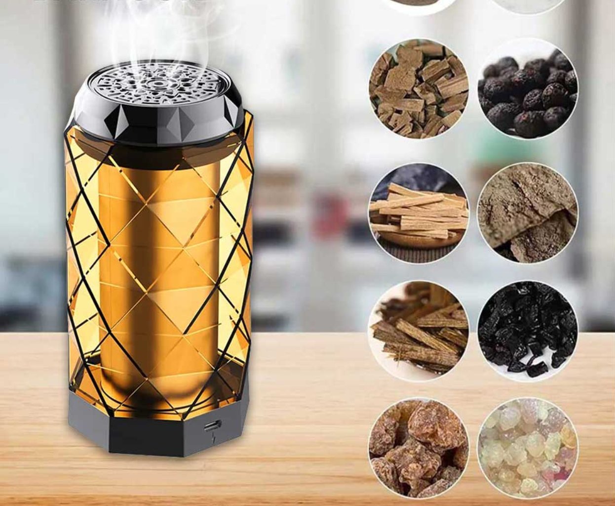 Crystal Electric Incense Burner ©