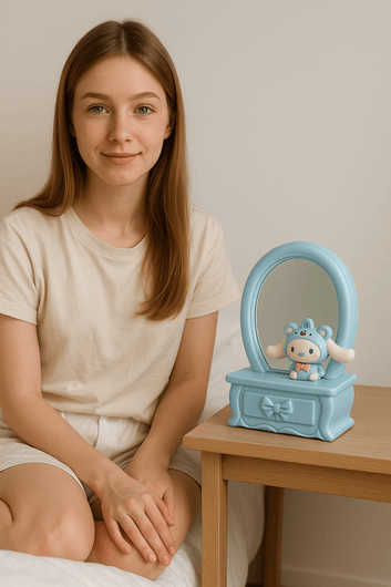 Cute Cartoon Vanity Mirror