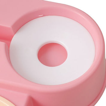 Dual Pet Feeding Bowl with Water Dispenser