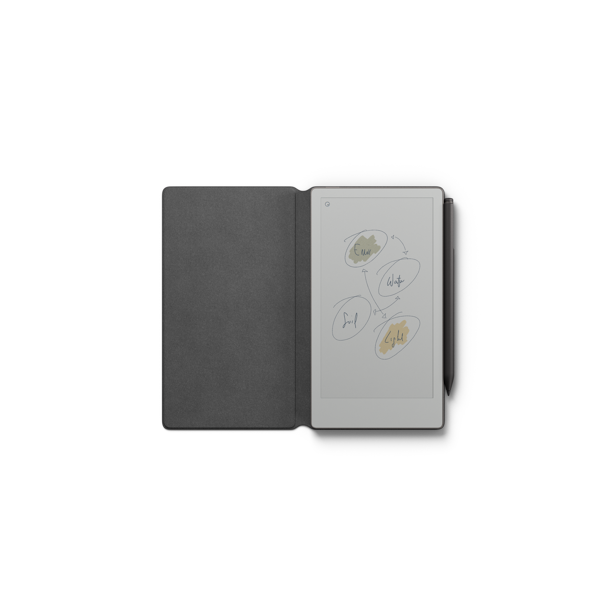 reMarkable Paper Pro Move with Marker Plus and Book Folio Premium leather - Black