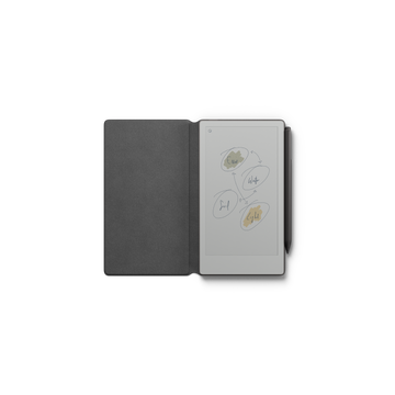 reMarkable Paper Pro Move with Marker Plus and Book Folio Mosaic weave - Basalt