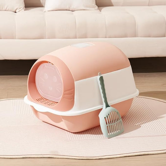 Enclosed Cat Litter Box