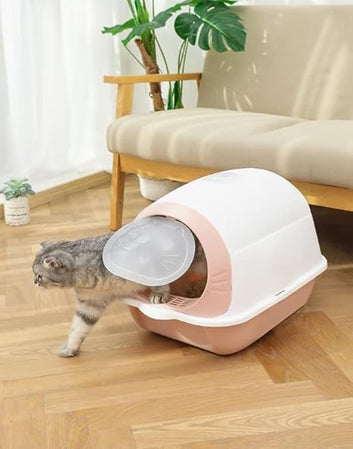 Enclosed Cat Litter Box