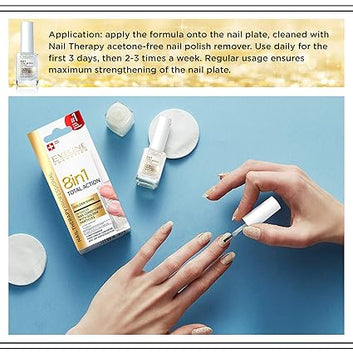 Eveline Cosmetics - 8-in-1 Nail Conditioner with Golden Particles (Original)
