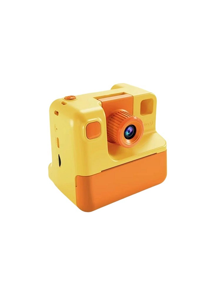 PICOCICI Kids Print Camera Toys (without memory card) Yellow