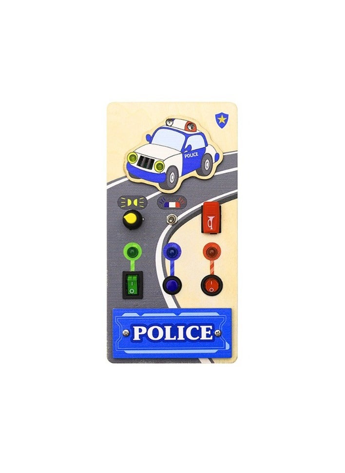 Pordi Police car busy board