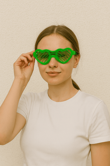 Green Party Glasses Collection