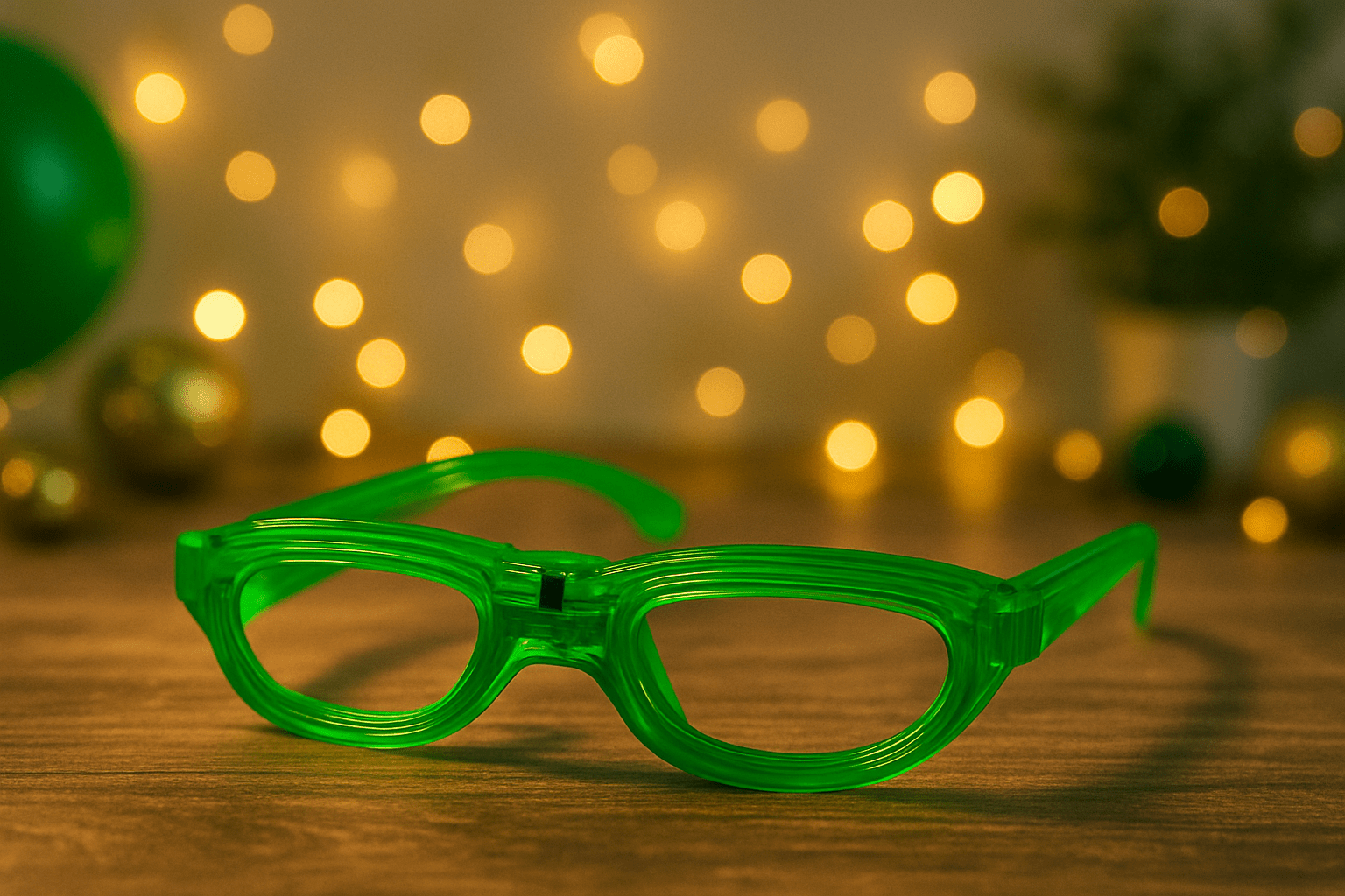 Green Party Glasses Collection
