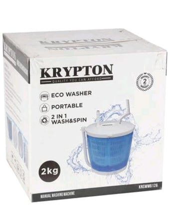 Krypton - 2-in-1 Portable Wash & Spin ©