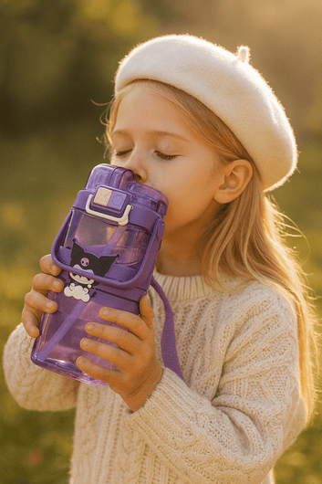 Kuromi Square Water Bottle