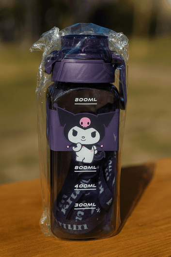 Kuromi-Themed Water Bottle