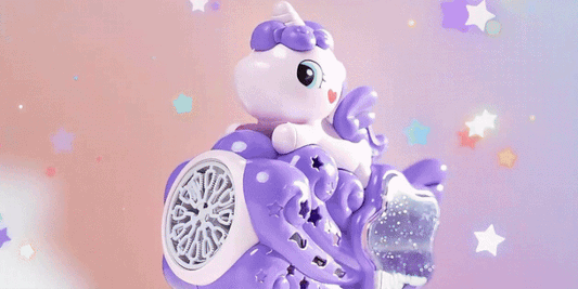 Unicorn Snowflake Bubble Gun