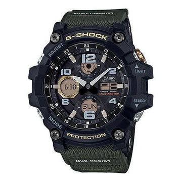 Casio G-Shock GSG-100-1A3DR Analog/Digital Watch – Mudmaster, Military Green, Shock & Mud Resistant | LetsTango UAE