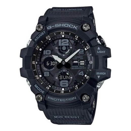 Casio G-Shock GSG-100-1ADR Analog/Digital Watch – Mudmaster Series, Shock & Mud Resistant, Tactical Design | LetsTango UAE