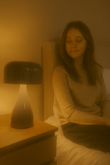 Modern Mushroom-Style Table Lamp