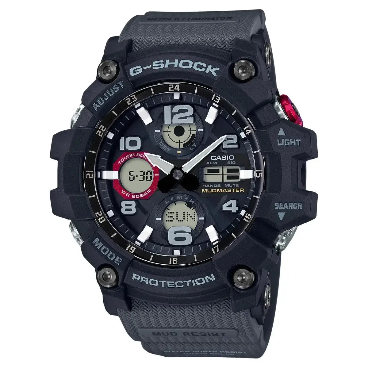 Casio G-Shock GSG-100-1A8DR Analog/Digital Watch – Mudmaster Grey, Shock & Mud Resistant, Tactical Outdoor Watch | LetsTango UAE