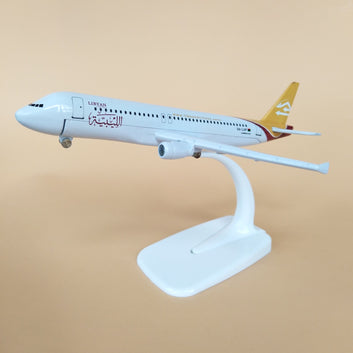 Libyan Airlines Airbus LN320 Die-Cast Model Plane – 43–47cm