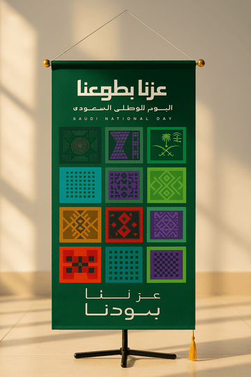 Saudi National Day Decorative Wall Banners