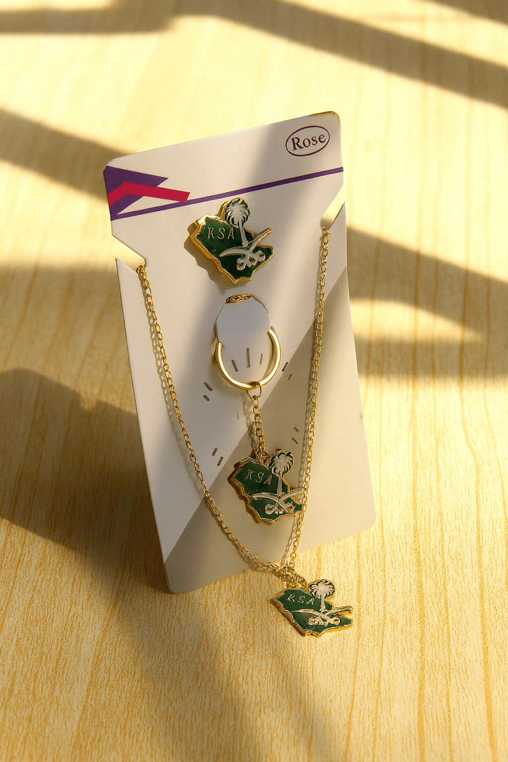 Saudi National Day Jewelry Set
