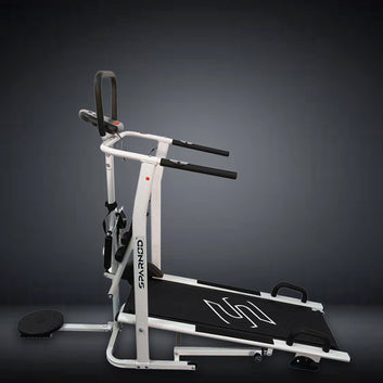 Sparnod STH-600 (Manual) Multiple Features Console Workout Treadmill