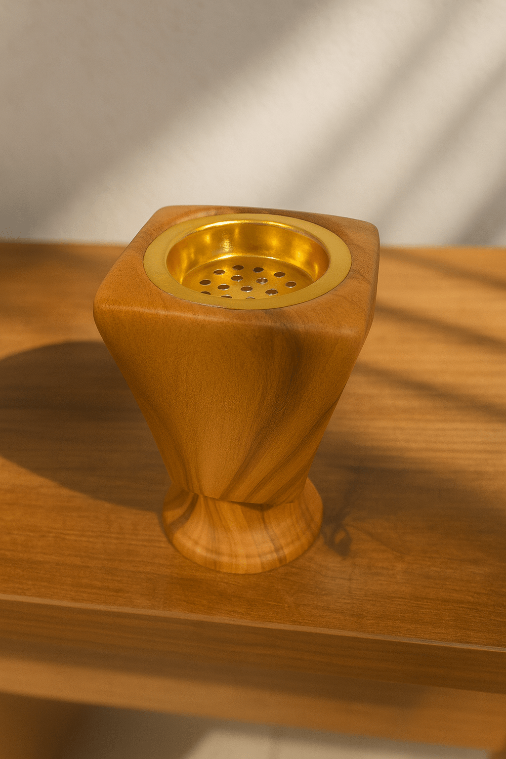Square Wooden Bakhoor Holder