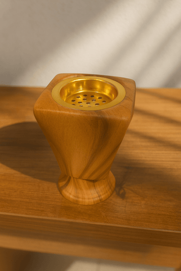 Square Wooden Bakhoor Holder