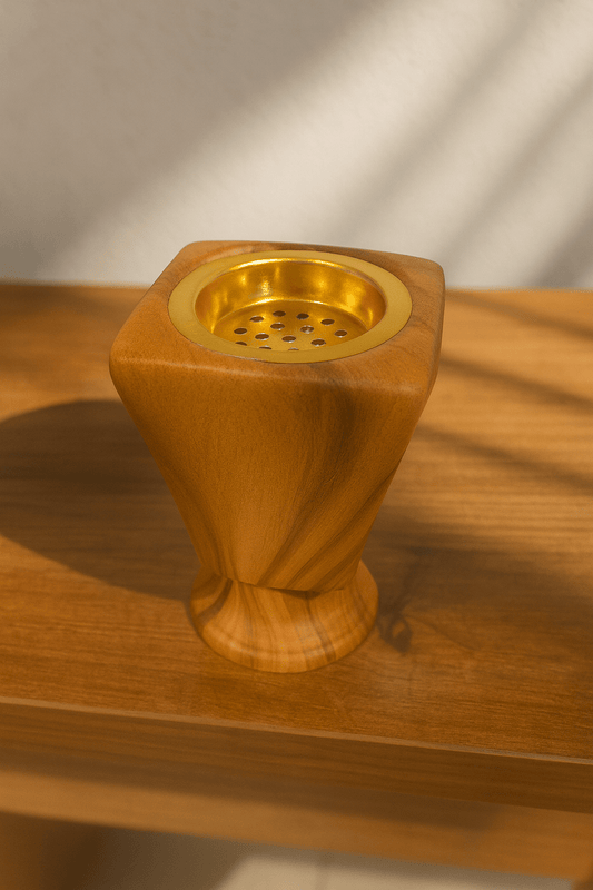 Square Wooden Bakhoor Holder