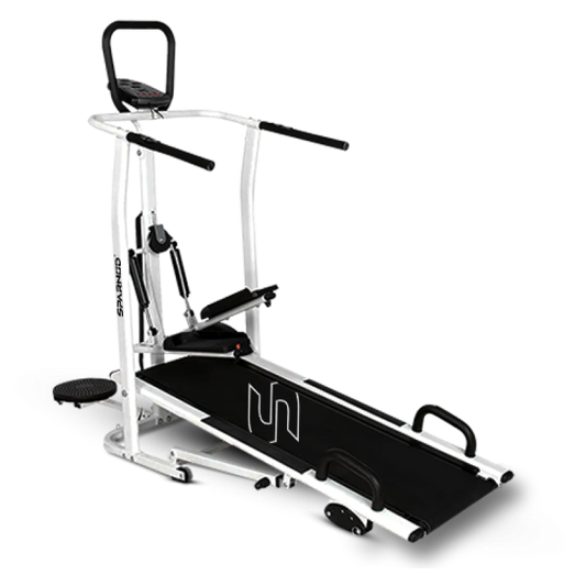 Sparnod STH-600 (Manual) Multiple Features Console Workout Treadmill