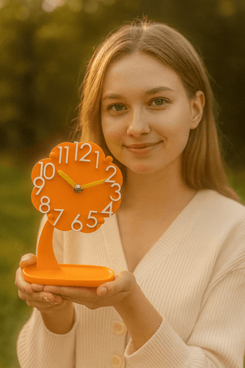 Tree-Shaped Table Clock